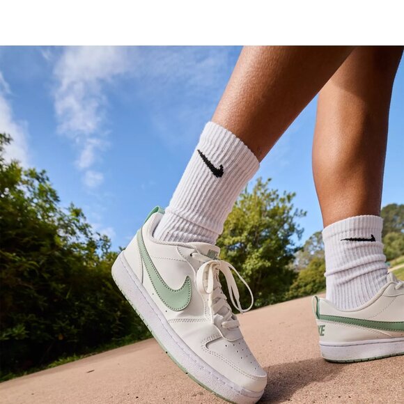 Nike Court Borough Low Recraft (PS) Summit White Green Size 3Y (New) - Picture 1 of 12